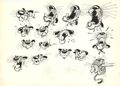 Marc WASTERLAIN (né en 1946)
The marsupilami
India...