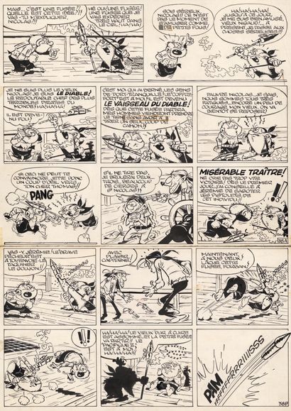 Marcel REMACLE (1926-1999)
Old Nick and Blackbeard...