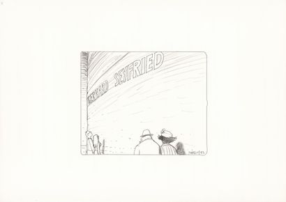 MOEBIUS (1938-2012)
Gerhard Seyfried
Graphite...