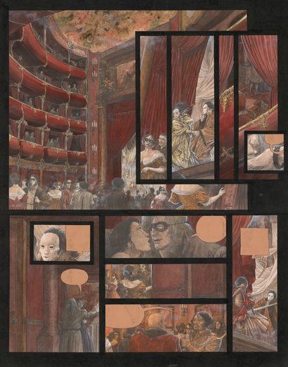 Alberto VARANDA (né en 1965)
Mixed media...