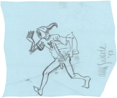 Joost SWARTE (né en 1947)
Graphite on paper...