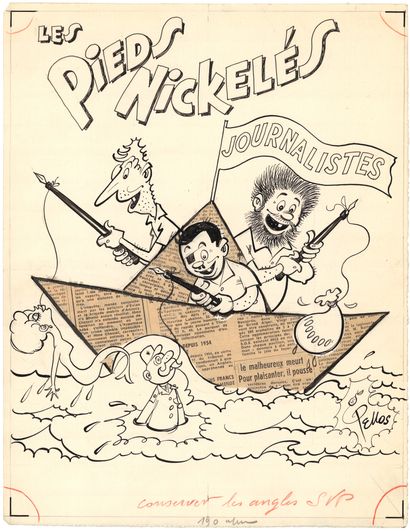 René PELLOS (1900-1998)
The Pieds Nickelés...