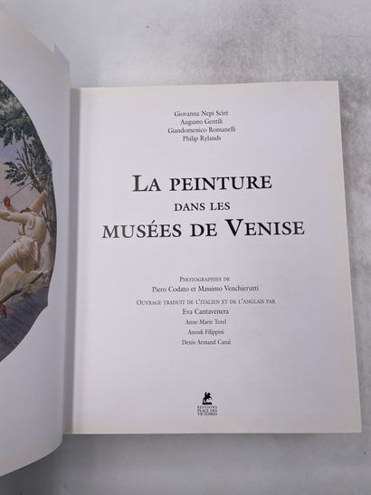 «La peinture dans les musées de Venise» -...