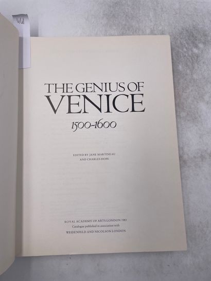 «The genius of Venice 1500-1600» - Jane Martineau...