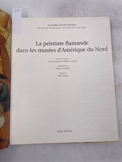 «la peinture Flamande en Amérique» - Guy...
