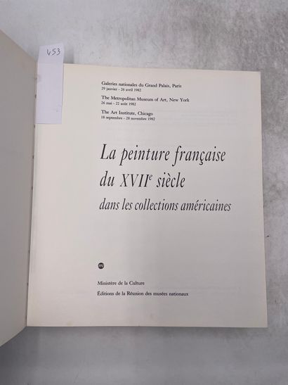 «La peintur française du XVIIé siècle» -...