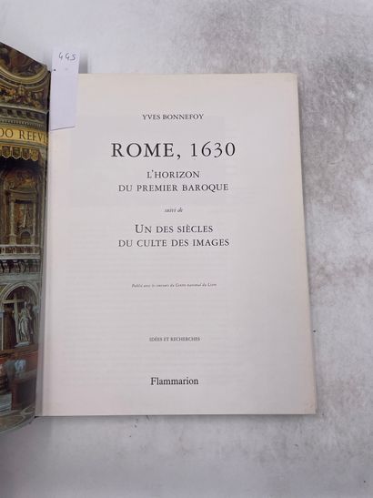 «Rome, 1630, l’horizon du premier Baroque»...