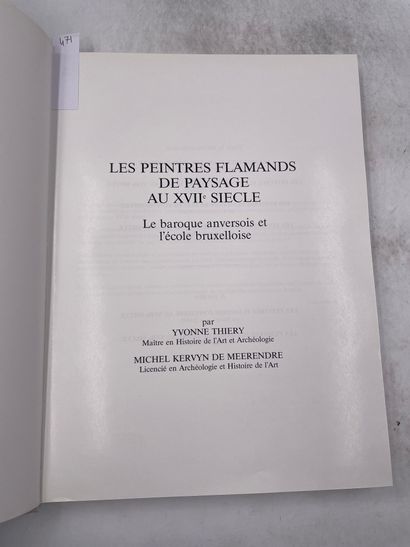 «Les peintres Flamands de paysage au XVIIe...