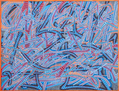 卢卡斯-德洛梅
橙色 D63
画布作品
丙烯喷漆和丙烯颜料通过马克笔混合而成 
...