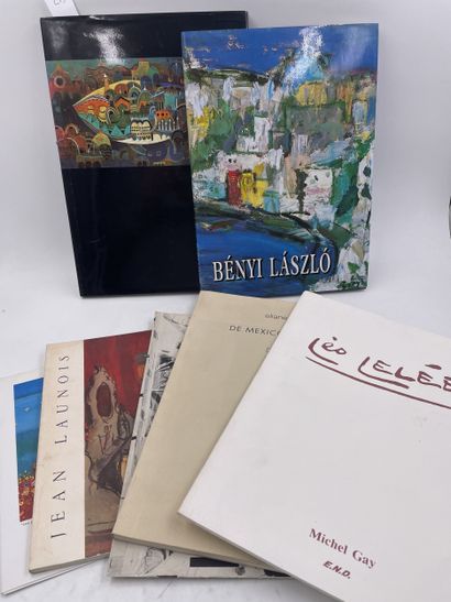 7 miscellaneous volumes on these artists:...
