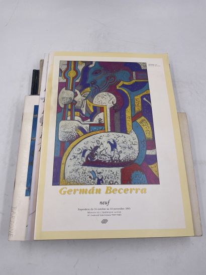 Fifteen small volumes on various modern artists...