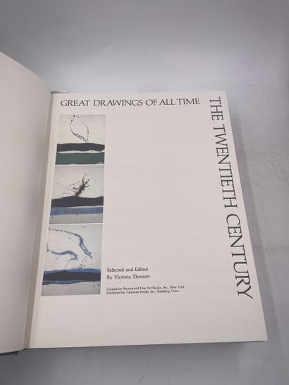 2 volumes : «Great Drawings of all time»...