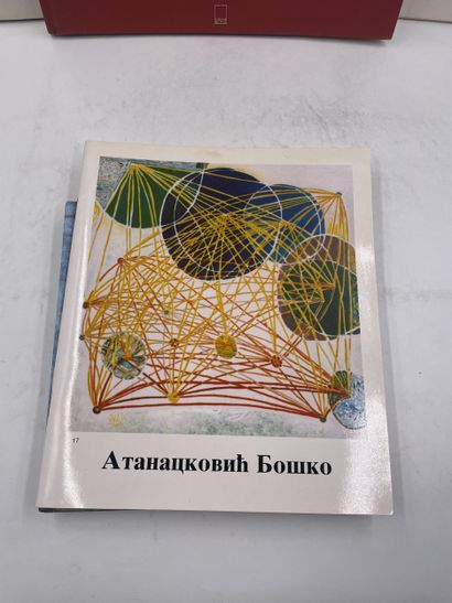 15 volumes on various modern artists: 