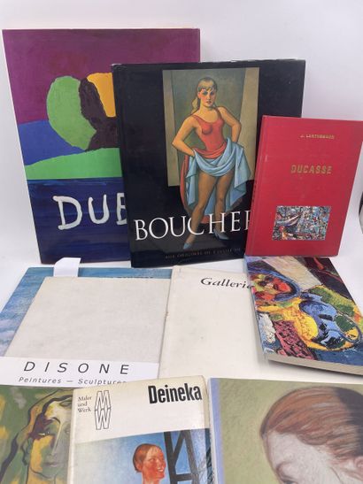 Sixteen volumes on various modern artists:...