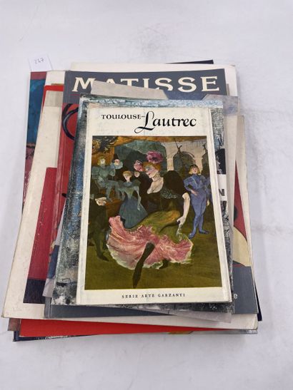 Fifteen small volumes on various modern artists...