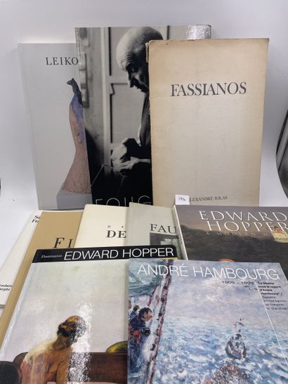 A dozen volumes on various modern artists...
