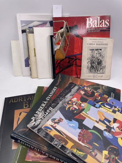 Fifteen volumes on various modern artists...