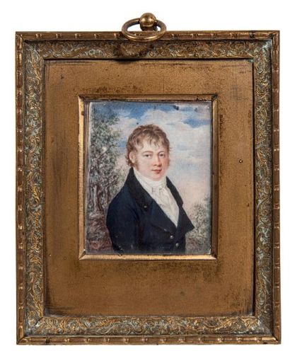 École FRANÇAISE du début du XIXe siècle
«Portrait...