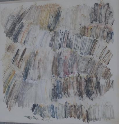 GEORGES VAN HAARDT (1907-1980)
«Abstraction»...