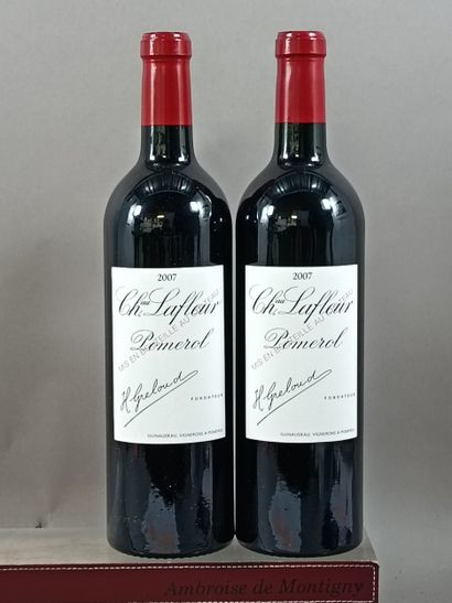 2 bottles Château LAFLEUR 2007 - Pomerol