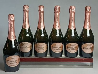 ** 6 Bottles CHAMPAGNE PERRIER JOUËT 