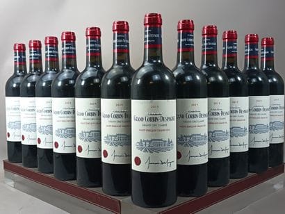 12 bottles Château GRAND CORBIN DESPAGNE...