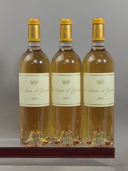 3 Bottles Château YQUEM 2021 - 1er Gc Supérieur...