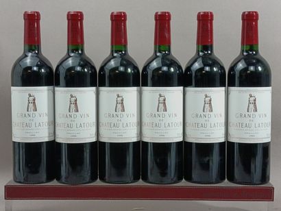 6 Bottles Château LATOUR 1998 - 1er Gcc Pauillac...