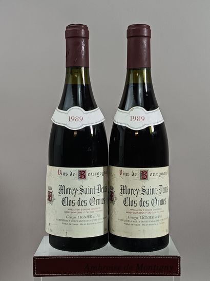 2 Bottles MOREY SAINT DENIS 1er cru 