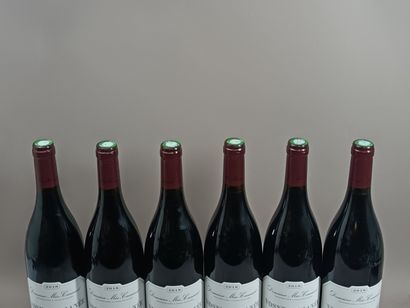 6 Bouteilles VOSNE ROMANÉE 2018 - Domaine...