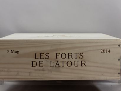 3 Magnums FORTS de LATOUR 2014 - 2nd vin...