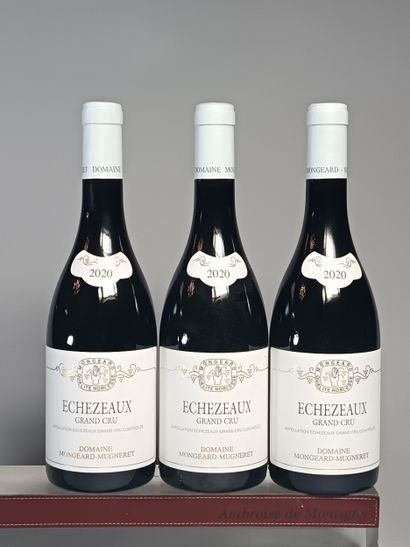 ** 3 Bouteilles ECHEZEAUX Grand Cru 2020...