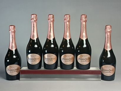 ** 6 Bottles CHAMPAGNE PERRIER JOUËT 