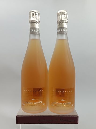 ** 2 Bottles CHAMPAGNE Jacques SELOSSE Rosé...