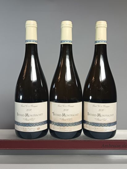 ** 3 Bouteilles BÂTARD-MONTRACHET Grand Cru...