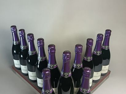** 12 Bottles CHAMPAGNE LOMBARD Extra Brut...
