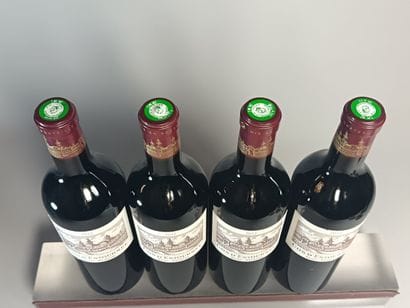 ** 4 Bottles Château COS D'ESTOURNEL 2012...
