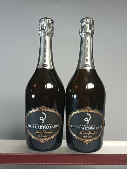 ** 2 Bottles CHAMPAGNE BILLECART SALMON 