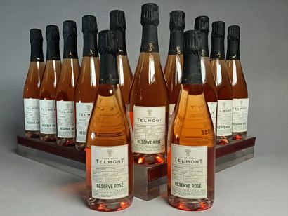 ** 12 bottles CHAMPAGNE TELMONT 