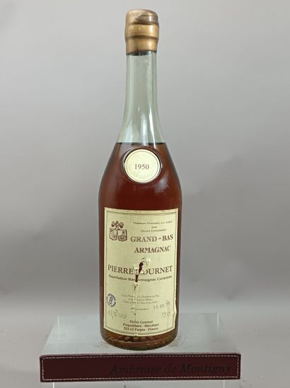 1 Bouteille GRAND BAS ARMAGNAC PIERRE COURNET...