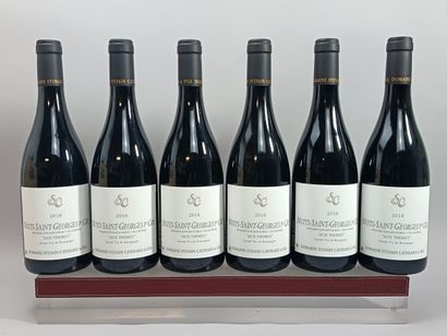 6 bouteilles NUITS St. GEORGES 1er cru Aux...
