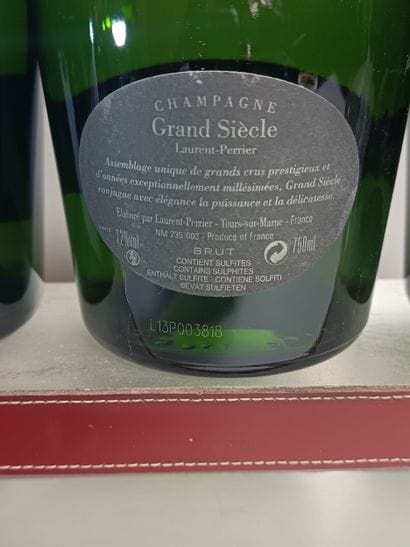** 4 Bottles CHAMPAGNE LAURENT PERRIER GRAND...