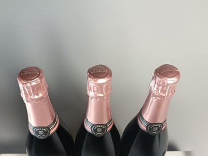 ** 3 Bouteilles CHAMPAGNE LOMBARD Extra brut...