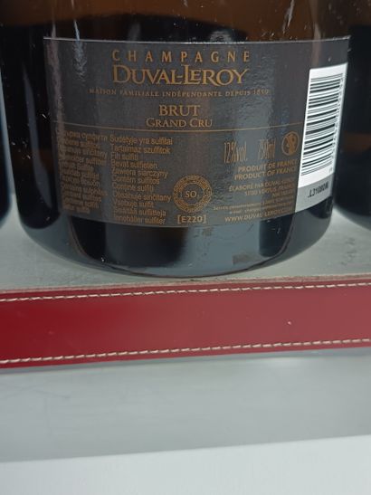 ** 5 Bottles CHAMPAGNE DUVAL- LEROY Femme...