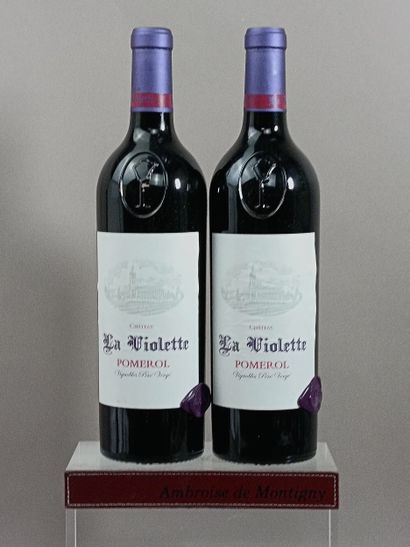 2 Bouteilles Château La VIOLETTE 2017 - ...