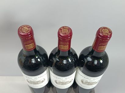 3 bottles Château MARGAUX 2008 - 1er Gcc...