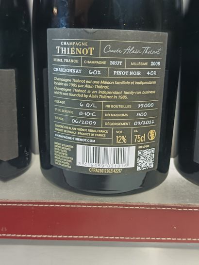 ** 5 Bottles CHAMPAGNE THIENOT Cuvée 