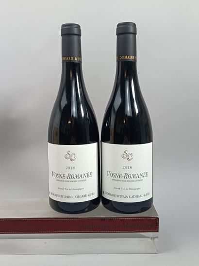 2 bouteilles VOSNE ROMANEE 2018 - SYLVAIN...