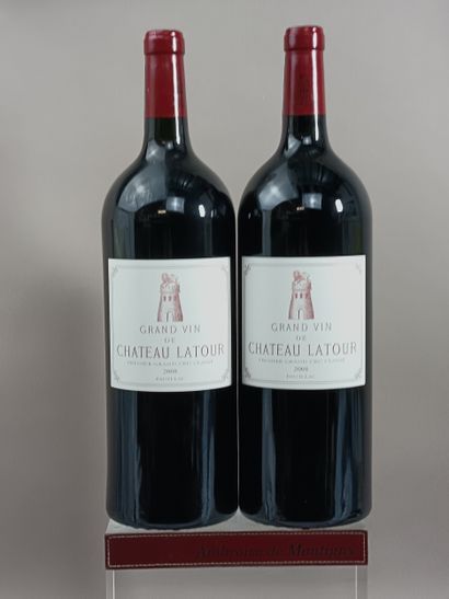 2 Magnums Château LATOUR 2008 - 1er Gcc ...