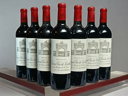 ** 7 Bouteilles Château LEOVILLE Las CASES...